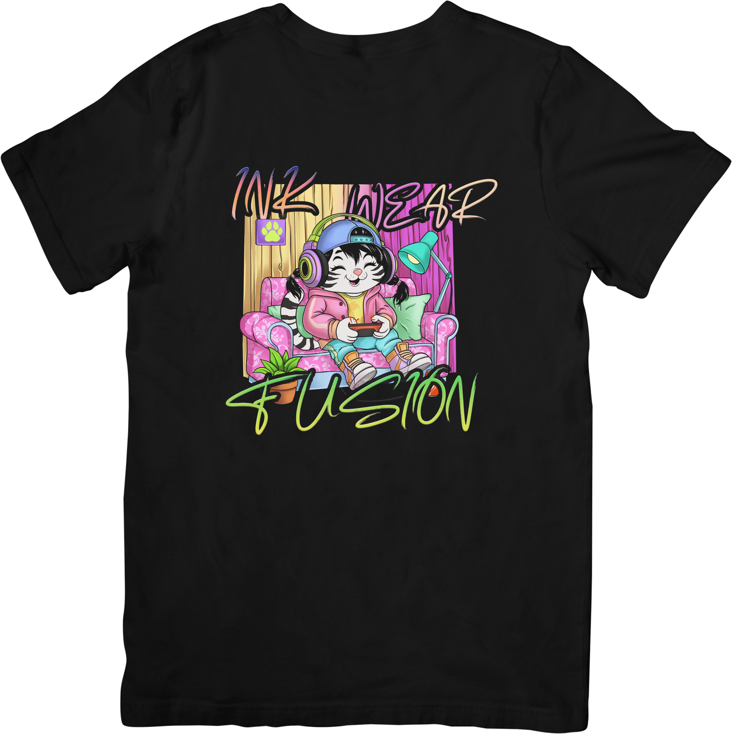 Graphic Tiger Girl Shirt